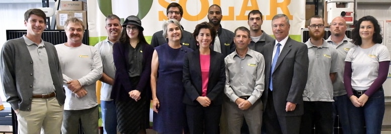 Governor Raimondo Supports Solar